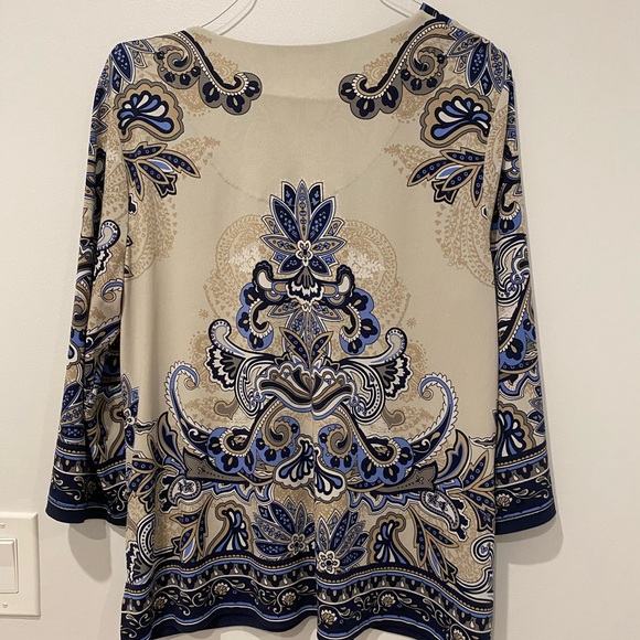 Women’s XL JM collection blouse top - Picture 5 of 5